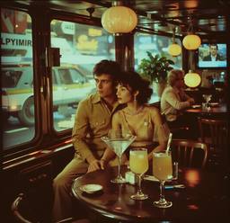 Dinner with the Captain, jellyfish and mermaids (retrograde 80s), FFF Cruises: Voyage 01 · FFF\CRS\064\007