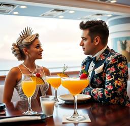 Dinner with the Captain, jellyfish and mermaids (Pulp Fiction), FFF Cruises: Voyage 01 · FFF\CRS\065\007