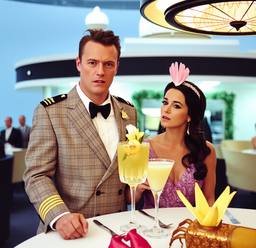 Dinner with the Captain, jellyfish and mermaids (Polaroid), FFF Cruises: Voyage 01 · FFF\CRS\066\003