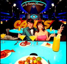 Breakfast buffet, flamboyant outfits (16mm, surreal), FFF Cruises: Voyage 01 · FFF\CRS\072\020