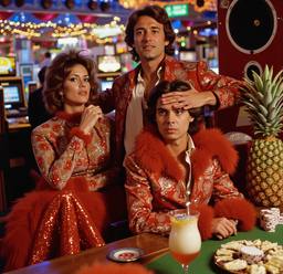 The ship's casino, slot machines and roulette (16mm, surreal), FFF Cruises: Voyage 01 · FFF\CRS\073\001