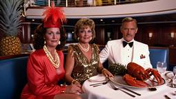 Dinner with the Captain, lobsters and pineapples, FFF Cruises: Voyage 01 · FFF\CRS\074\002