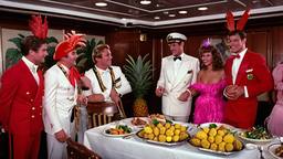 Dashing young people dine with the Captain, FFF Cruises: Voyage 01 · FFF\CRS\076\001
