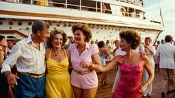 The rusty ship, dancing on deck, FFF Cruises: Voyage 01 · FFF\CRS\077\001