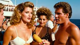 David Hasselhoff dancing on deck, FFF Cruises: Voyage 01 · FFF\CRS\083\001