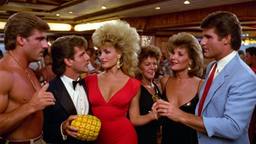 Hulk Hogan dancing in the restaurant, FFF Cruises: Voyage 01 · FFF\CRS\086\005