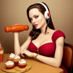 Angelina Jolie, Dial-a-Sauce · FFF\DAS\AJ\004