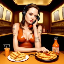 Angelina Jolie, Dial-a-Sauce · FFF\DAS\AJ\010