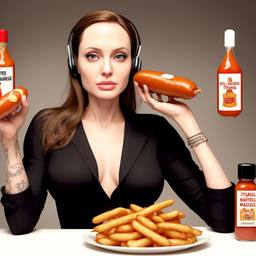 Angelina Jolie, Dial-a-Sauce · FFF\DAS\AJ\014