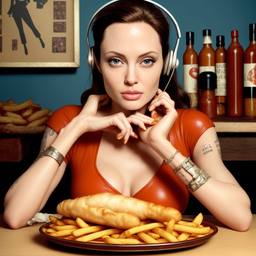 Angelina Jolie, Dial-a-Sauce · FFF\DAS\AJ\016