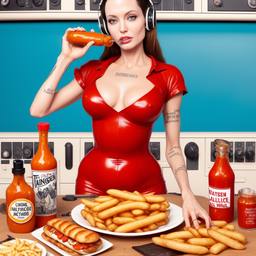 Angelina Jolie, Dial-a-Sauce · FFF\DAS\AJ\017