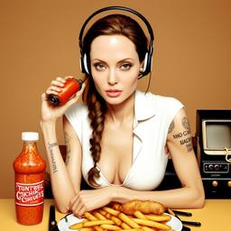 Angelina Jolie, Dial-a-Sauce · FFF\DAS\AJ\018
