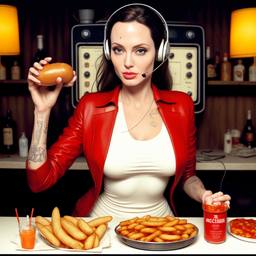 Angelina Jolie, Dial-a-Sauce · FFF\DAS\AJ\019