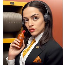 Alexandria Ocasio-Cortez, Dial-a-Sauce · FFF\DAS\AOC\004