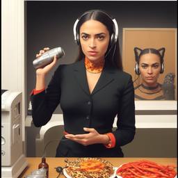 Alexandria Ocasio-Cortez, Dial-a-Sauce · FFF\DAS\AOC\005
