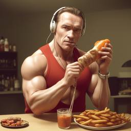 Arnold Schwarzenegger, Dial-a-Sauce · FFF\DAS\AS\008