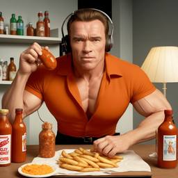Arnold Schwarzenegger, Dial-a-Sauce · FFF\DAS\AS\010