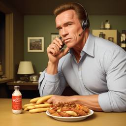 Arnold Schwarzenegger, Dial-a-Sauce · FFF\DAS\AS\011