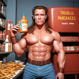 Arnold Schwarzenegger, Dial-a-Sauce · FFF\DAS\AS\014