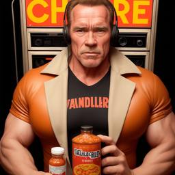 Arnold Schwarzenegger, Dial-a-Sauce · FFF\DAS\AS\015