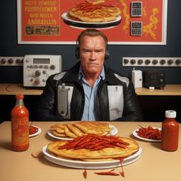 Arnold Schwarzenegger, Dial-a-Sauce · FFF\DAS\AS\016