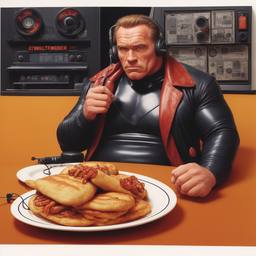 Arnold Schwarzenegger, Dial-a-Sauce · FFF\DAS\AS\018