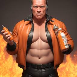 Arnold Schwarzenegger, Dial-a-Sauce · FFF\DAS\AS\019