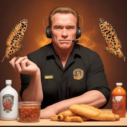 Arnold Schwarzenegger, Dial-a-Sauce · FFF\DAS\AS\021