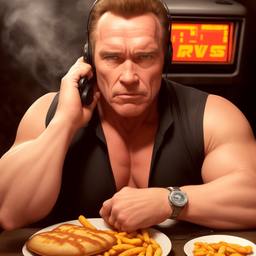 Arnold Schwarzenegger, Dial-a-Sauce · FFF\DAS\AS\023