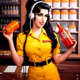 Amy Winehouse, Dial-a-Sauce · FFF\DAS\AW\008