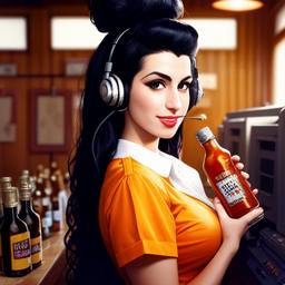 Amy Winehouse, Dial-a-Sauce · FFF\DAS\AW\040