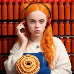 Billie Eilish, Dial-a-Sauce · FFF\DAS\BE\007
