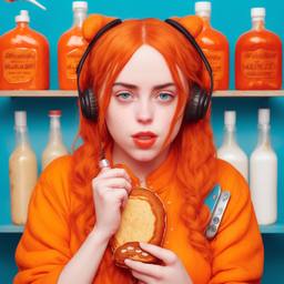 Billie Eilish, Dial-a-Sauce · FFF\DAS\BE\008