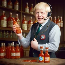 Boris Johnson, Dial-a-Sauce · FFF\DAS\BJ\001
