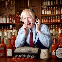 Boris Johnson, Dial-a-Sauce · FFF\DAS\BJ\003