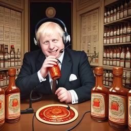 Boris Johnson, Dial-a-Sauce · FFF\DAS\BJ\004