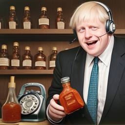 Boris Johnson, Dial-a-Sauce · FFF\DAS\BJ\008