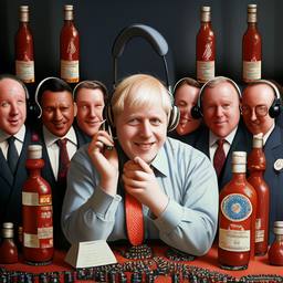 Boris Johnson, Dial-a-Sauce · FFF\DAS\BJ\009