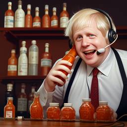 Boris Johnson, Dial-a-Sauce · FFF\DAS\BJ\015