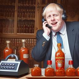 Boris Johnson, Dial-a-Sauce · FFF\DAS\BJ\020
