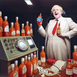 Boris Johnson, Dial-a-Sauce · FFF\DAS\BJ\023
