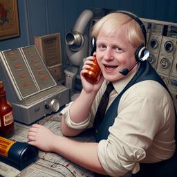 Boris Johnson, Dial-a-Sauce · FFF\DAS\BJ\024