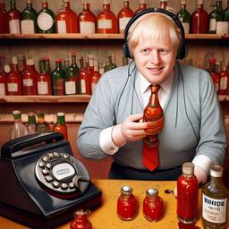 Boris Johnson, Dial-a-Sauce · FFF\DAS\BJ\028