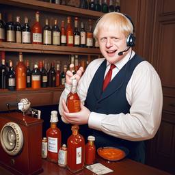 Boris Johnson, Dial-a-Sauce · FFF\DAS\BJ\029