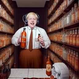 Boris Johnson, Dial-a-Sauce · FFF\DAS\BJ\030
