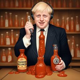 Boris Johnson, Dial-a-Sauce · FFF\DAS\BJ\031