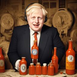 Boris Johnson, Dial-a-Sauce · FFF\DAS\BJ\033