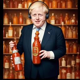 Boris Johnson, Dial-a-Sauce · FFF\DAS\BJ\036