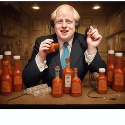 Boris Johnson, Dial-a-Sauce · FFF\DAS\BJ\037