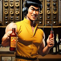 Bruce Lee, Dial-a-Sauce · FFF\DAS\BL\002